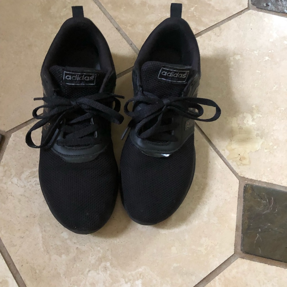 Black adidas sneakers